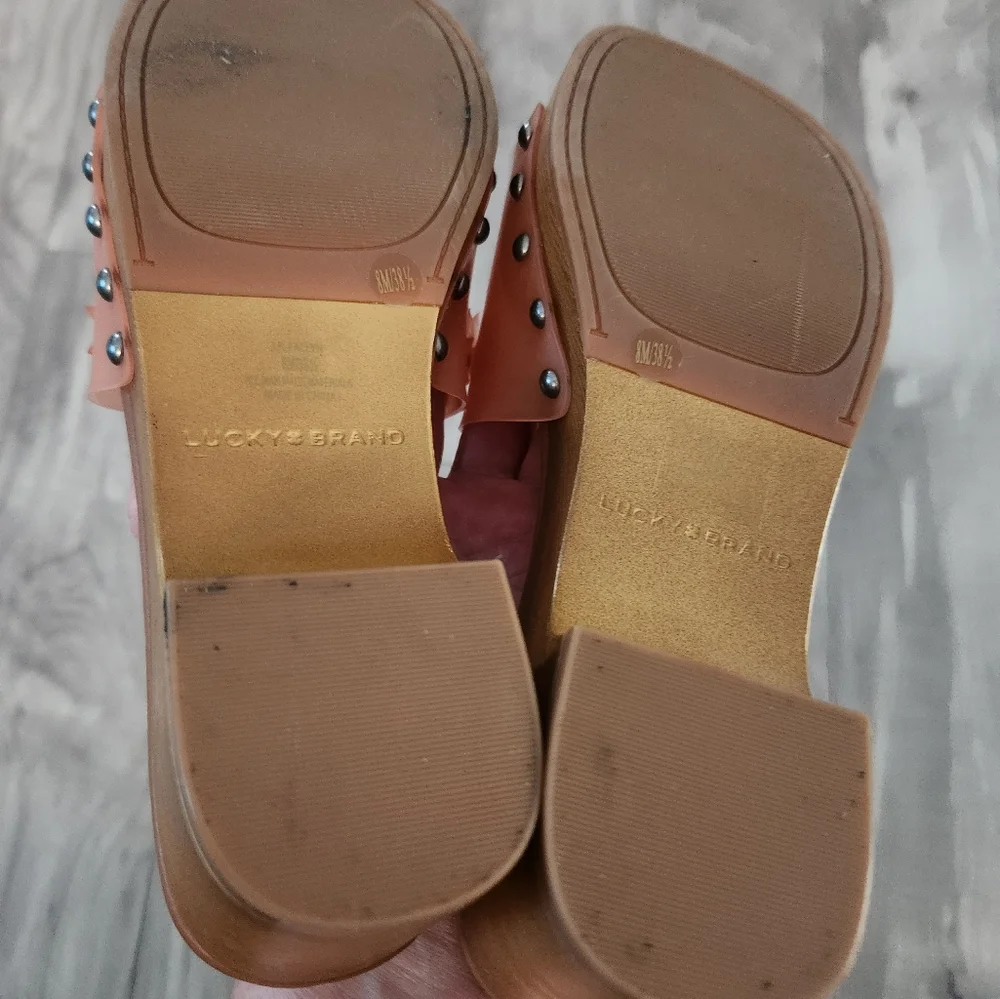 Lucky Brand Fallyn Platform Sandals size 8M